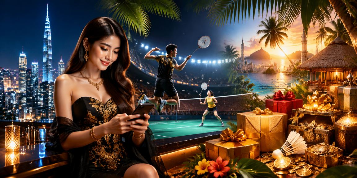 Paparan odds perlawanan pada skrin telefon di Kuala Lumpur