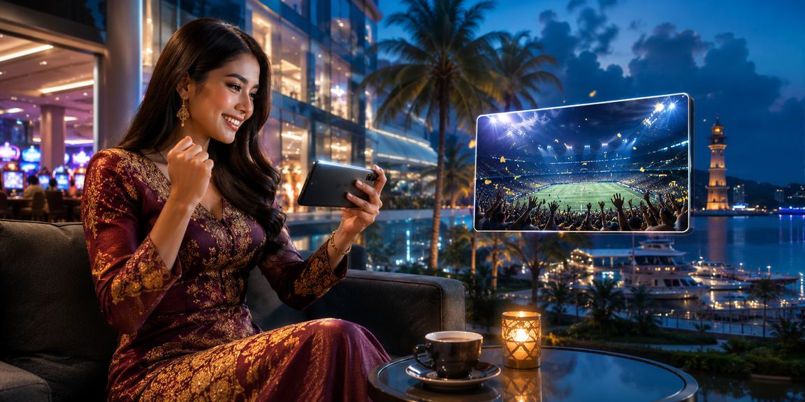Layari odds perlawanan sukan dari Terengganu menggunakan telefon pintar